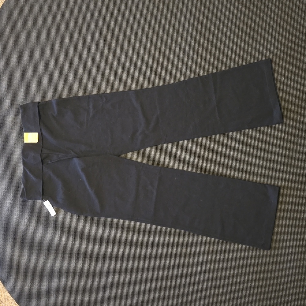 No Tag! Wide Leg Foldover Waist Yoga Pants M